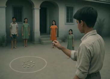 Khalai Sbai traditional game setup