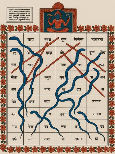 Traditional Parampadam board