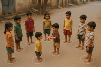 Chalak Chalanu traditional game from Gujarat