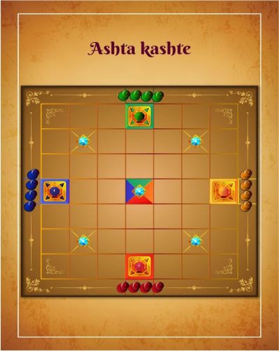 Ashta Kashte game arrangement
